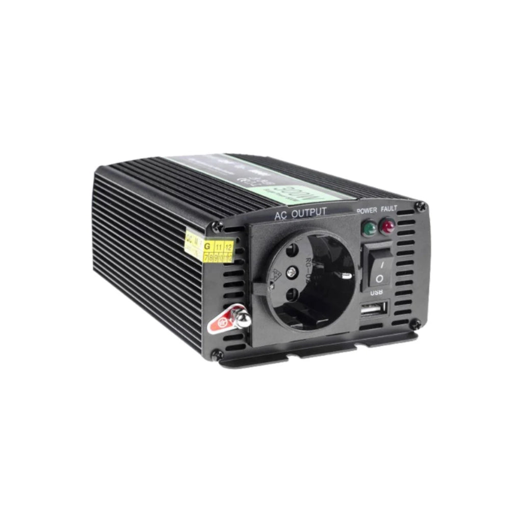 Przetwornica Green Cell 12V na 230V 300W/600W