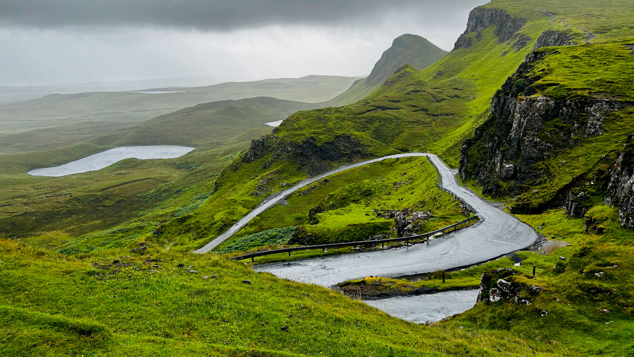 Overlanding Przełęcz Quiraing w Szkocji